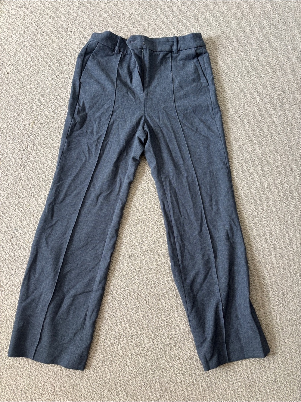 J. Crew Women's Boot-Cut Dress Pants in Charcoal